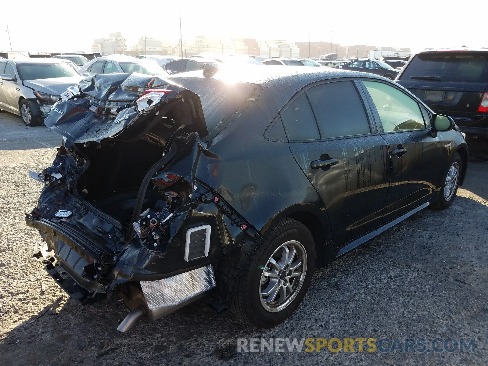 4 Photograph of a damaged car JTDEBRBE6LJ004453 TOYOTA COROLLA 2020