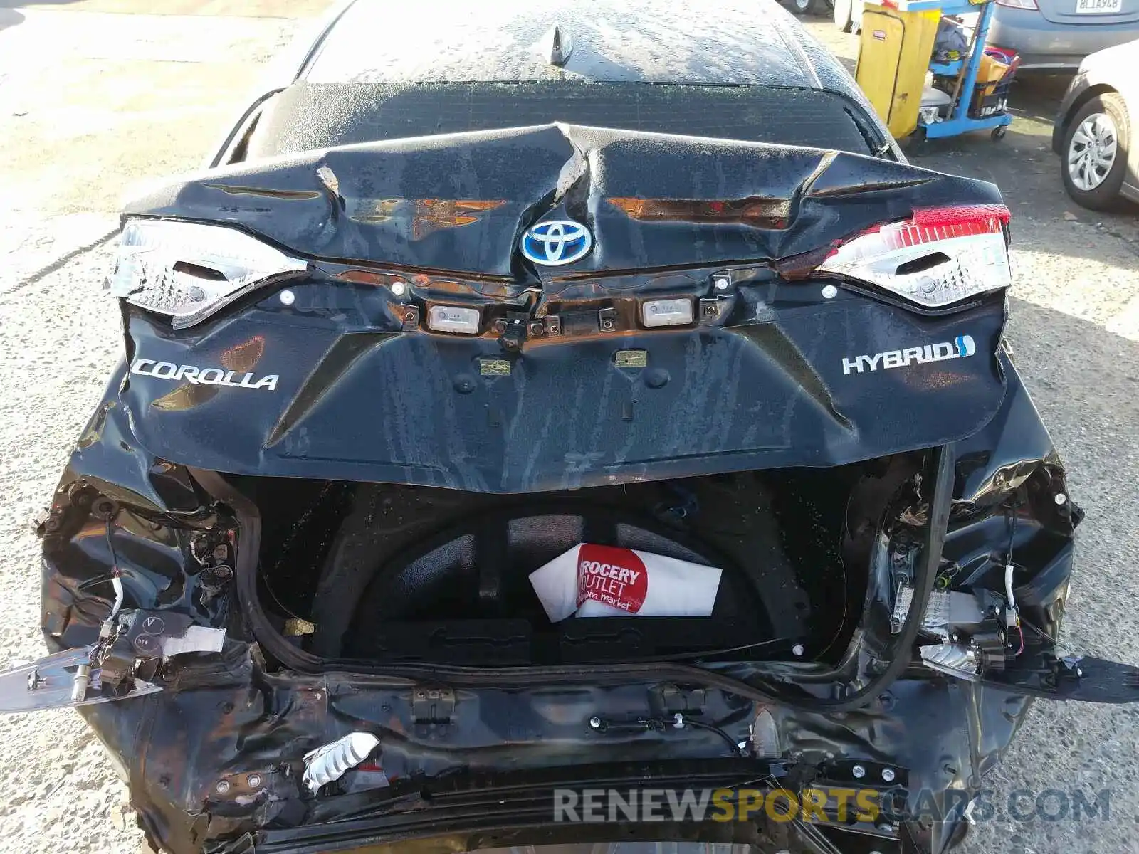 9 Photograph of a damaged car JTDEBRBE6LJ004453 TOYOTA COROLLA 2020