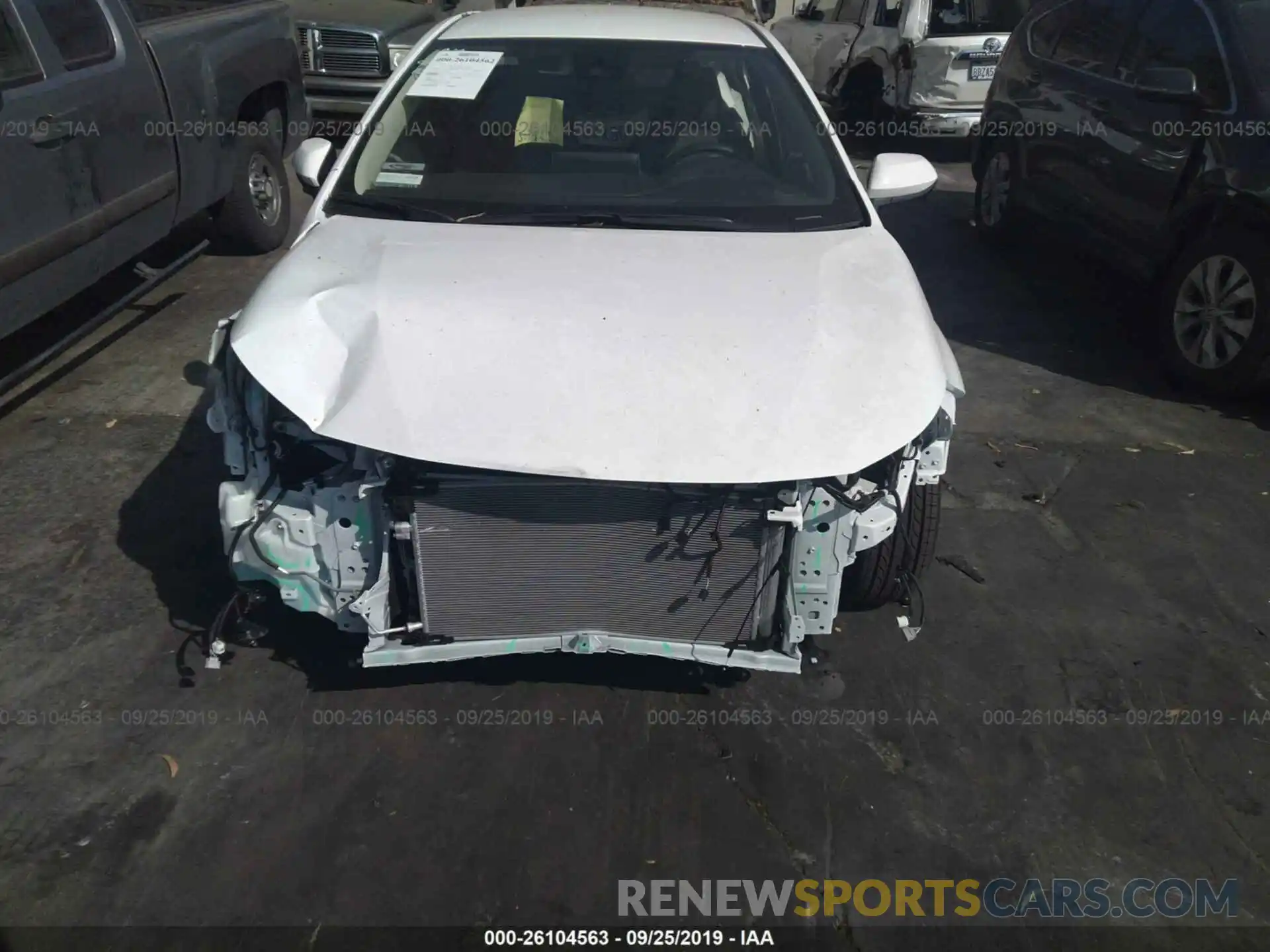 6 Photograph of a damaged car JTDEBRBE6LJ010303 TOYOTA COROLLA 2020