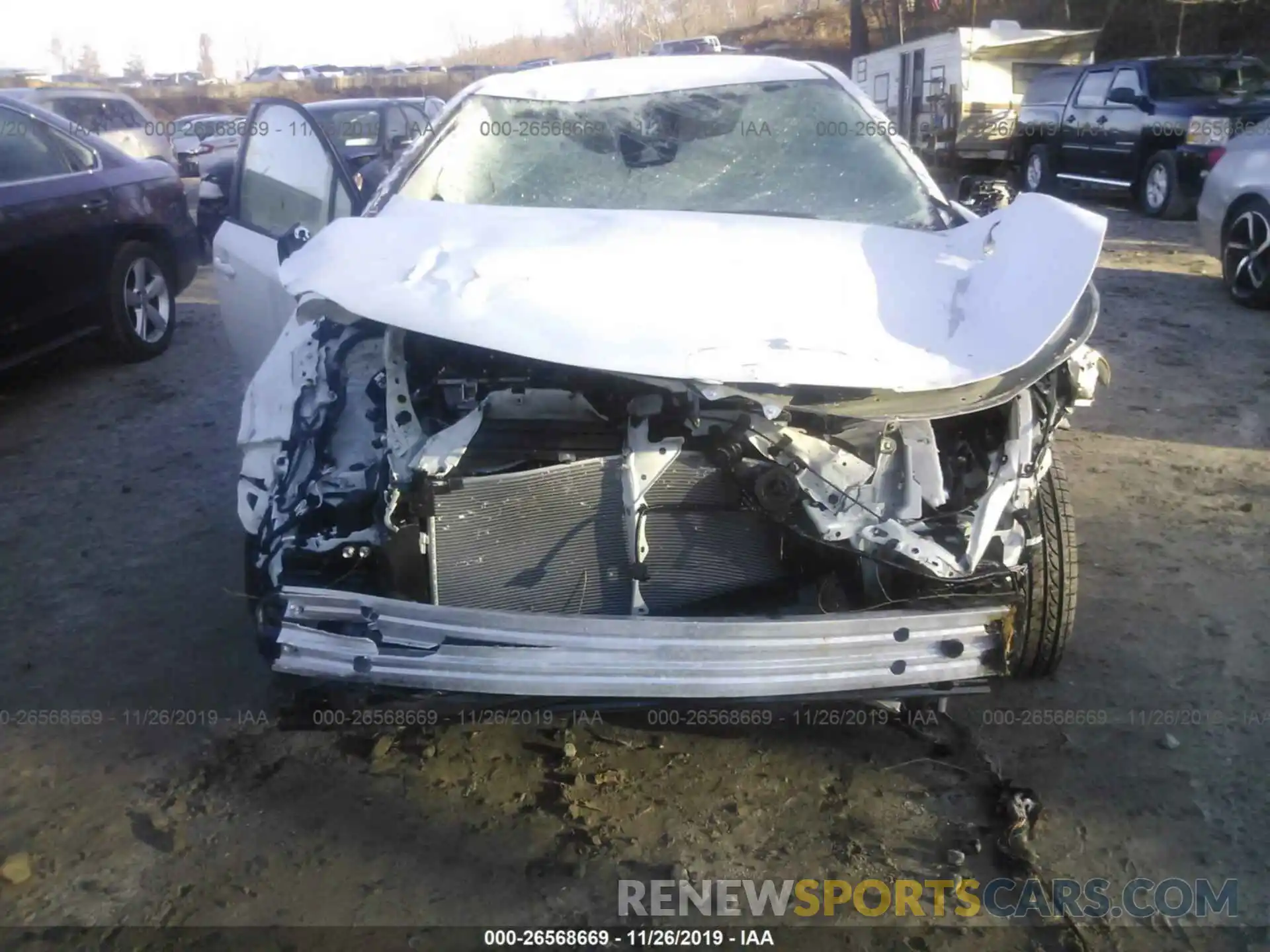 6 Photograph of a damaged car JTDEBRBE6LJ010494 TOYOTA COROLLA 2020