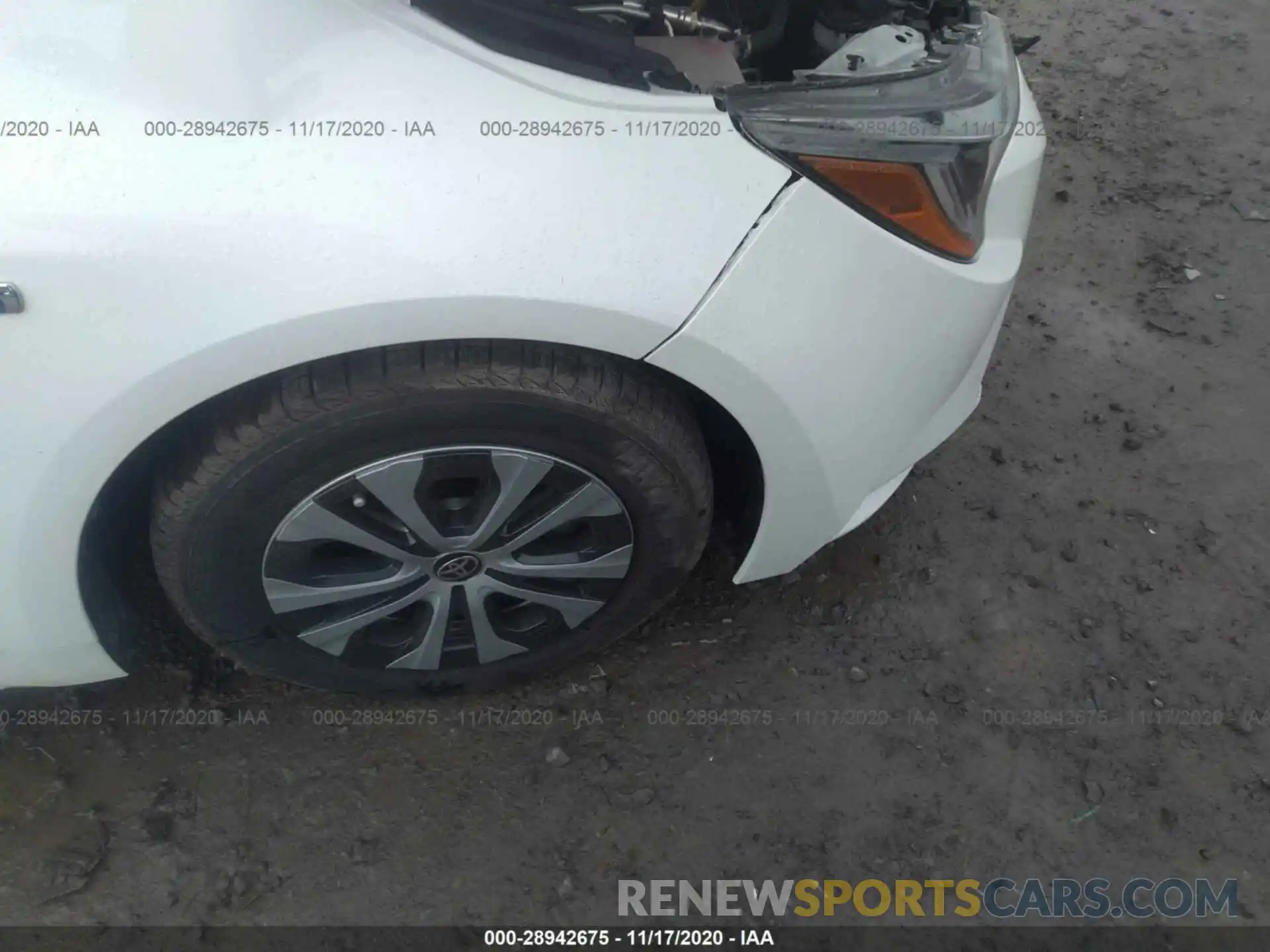 14 Photograph of a damaged car JTDEBRBE6LJ012052 TOYOTA COROLLA 2020