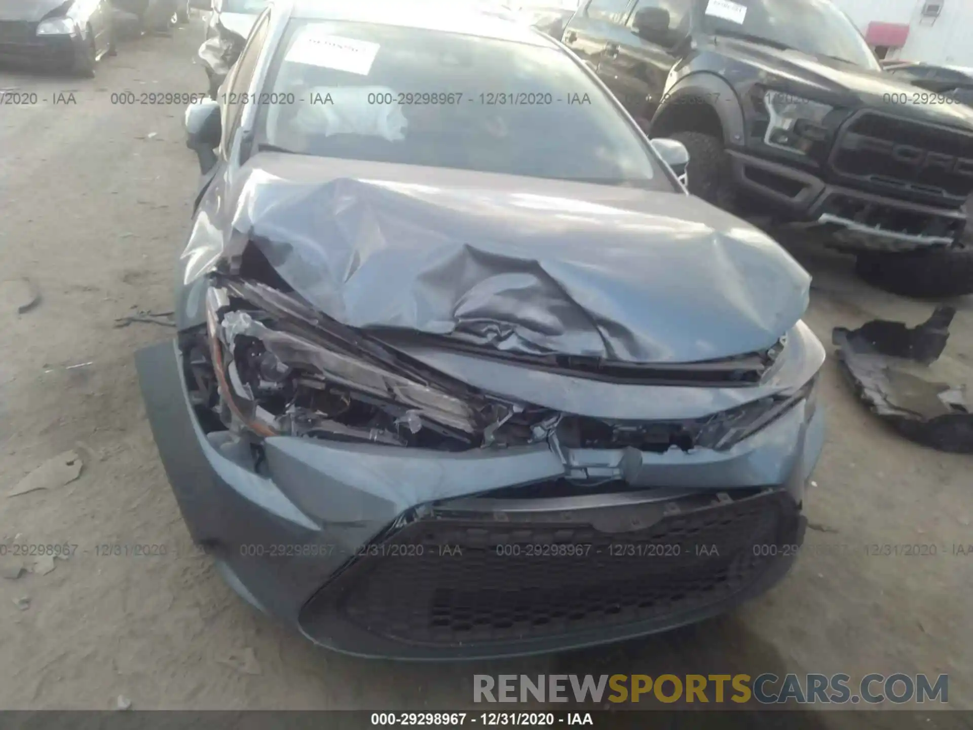 6 Photograph of a damaged car JTDEBRBE6LJ015131 TOYOTA COROLLA 2020