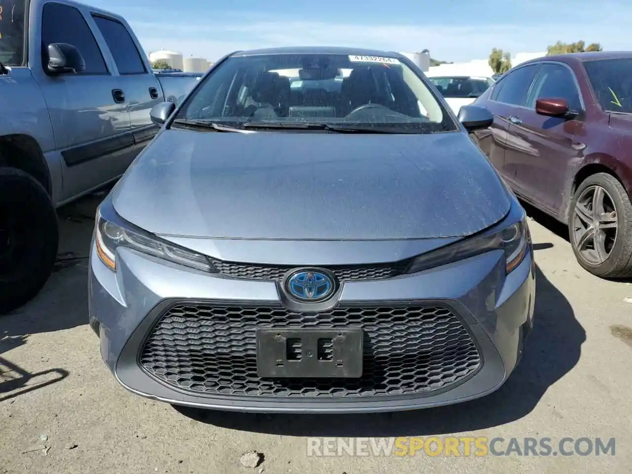 5 Photograph of a damaged car JTDEBRBE6LJ016702 TOYOTA COROLLA 2020