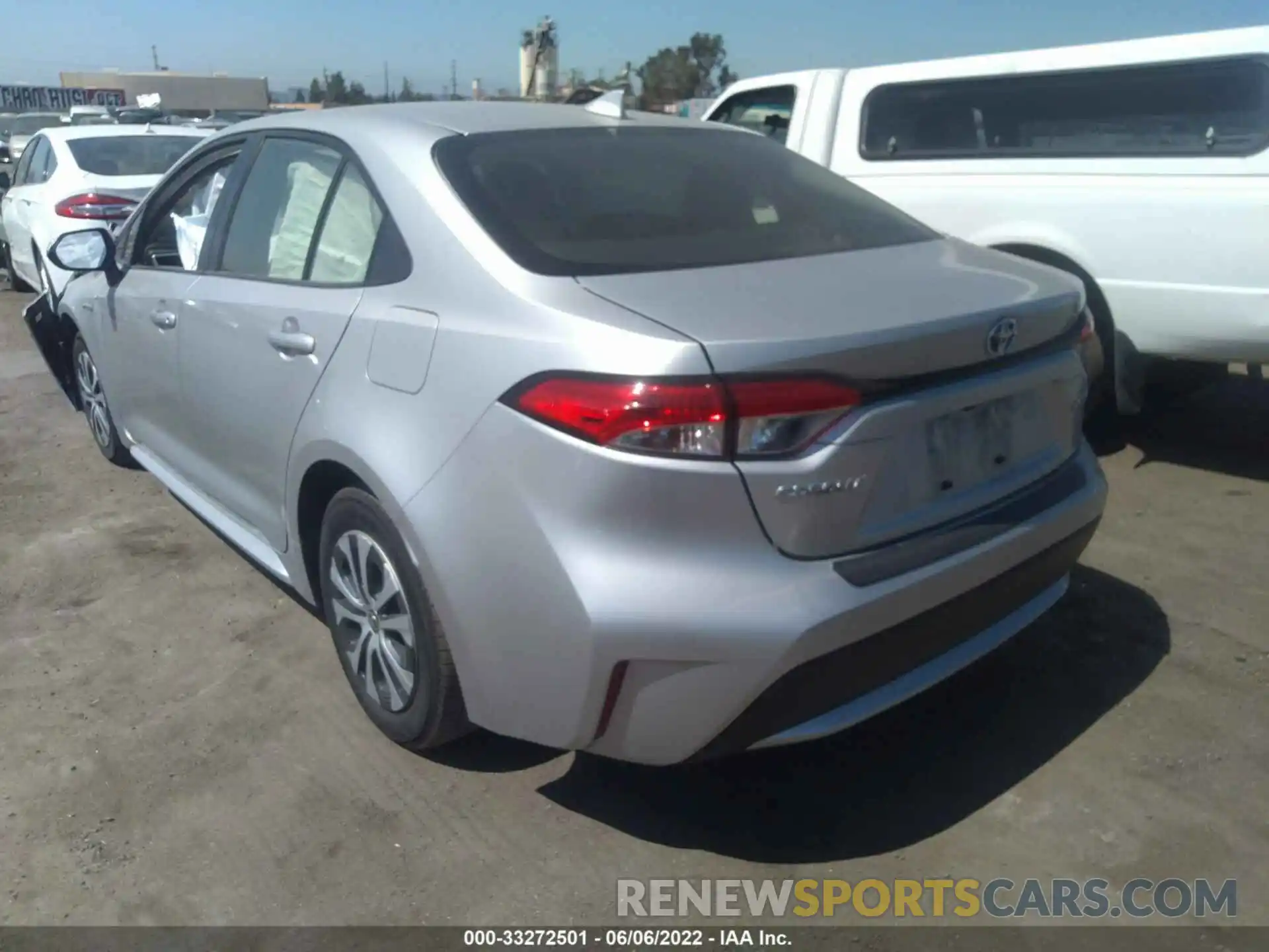 3 Photograph of a damaged car JTDEBRBE6LJ017848 TOYOTA COROLLA 2020