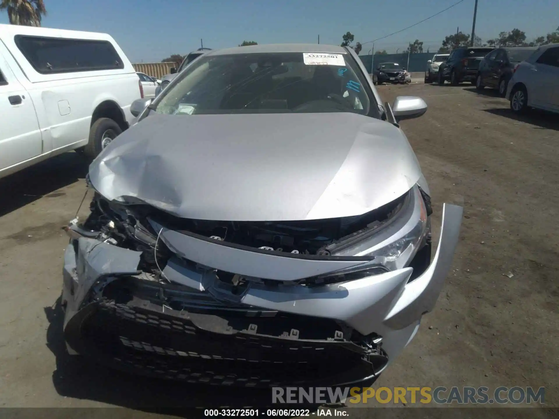 6 Photograph of a damaged car JTDEBRBE6LJ017848 TOYOTA COROLLA 2020