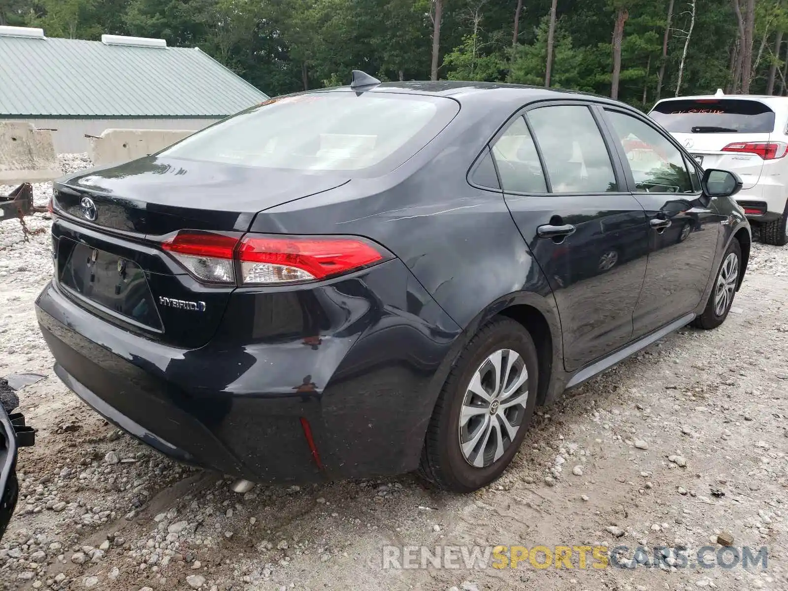 4 Photograph of a damaged car JTDEBRBE6LJ018143 TOYOTA COROLLA 2020