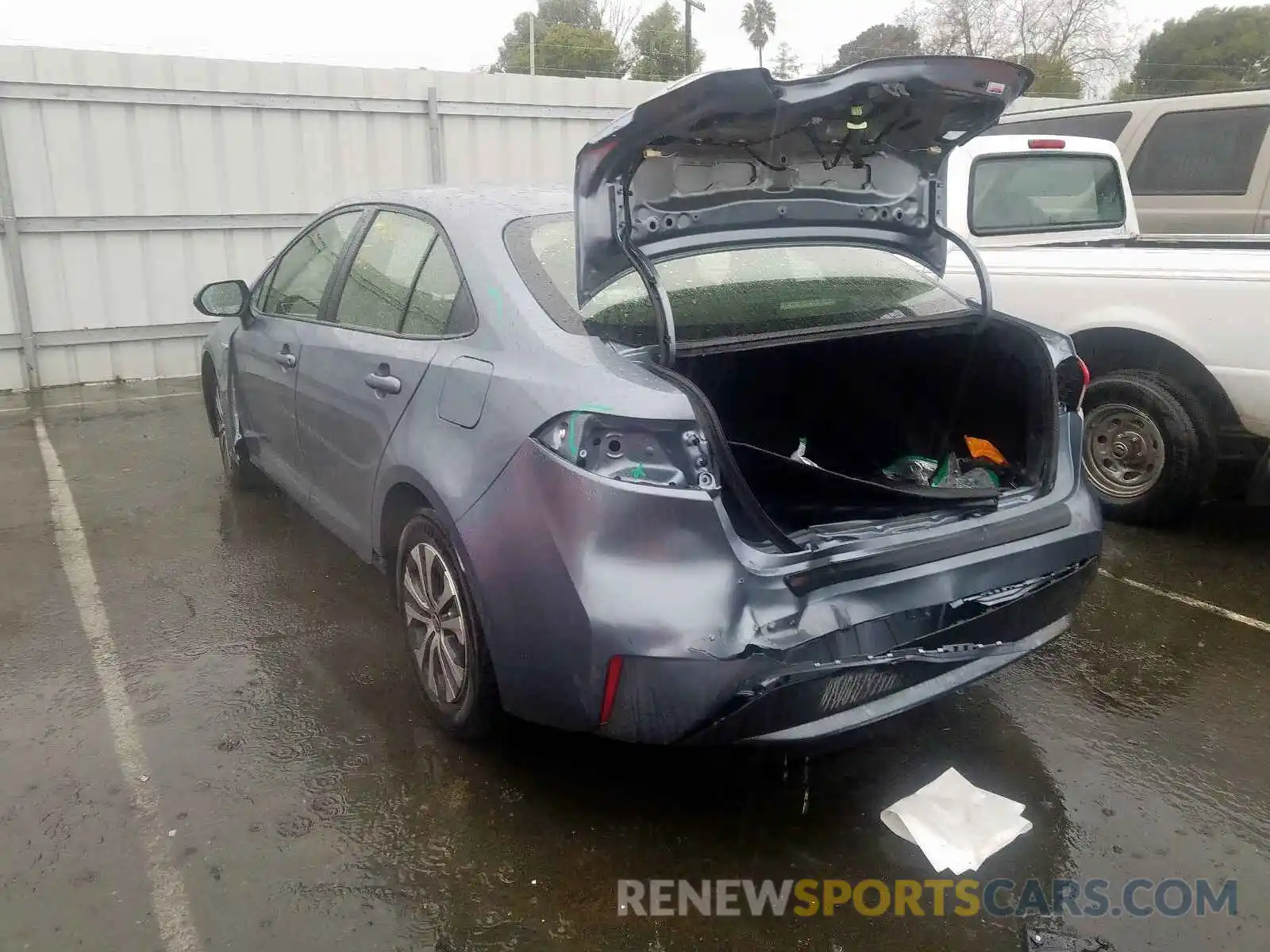 3 Photograph of a damaged car JTDEBRBE6LJ020846 TOYOTA COROLLA 2020