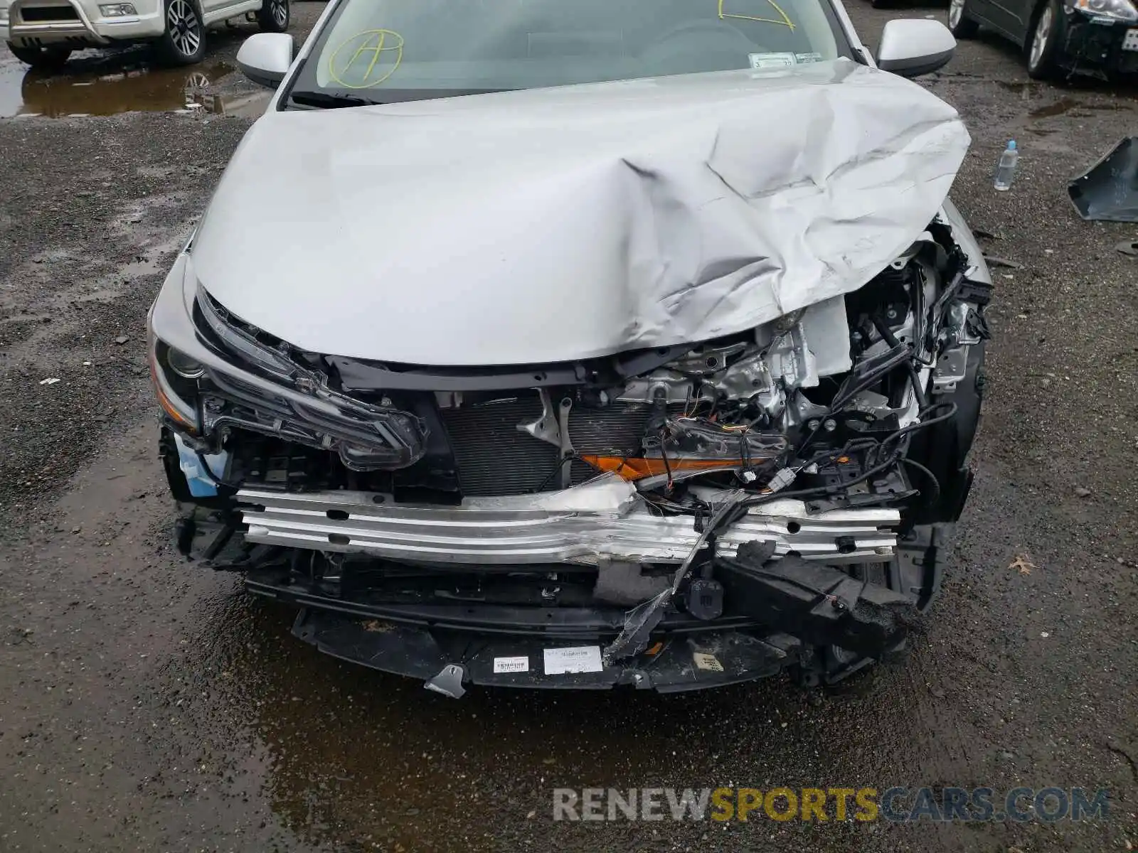 7 Photograph of a damaged car JTDEBRBE6LJ023150 TOYOTA COROLLA 2020