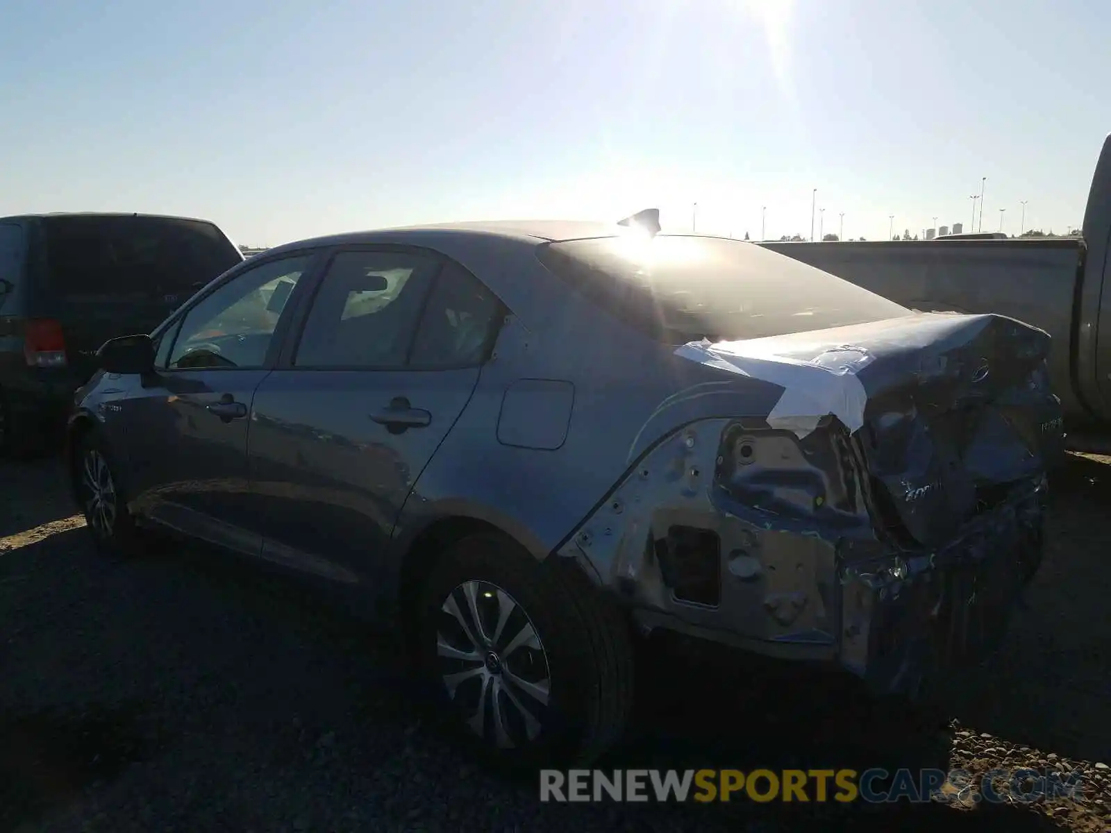 3 Photograph of a damaged car JTDEBRBE6LJ024508 TOYOTA COROLLA 2020