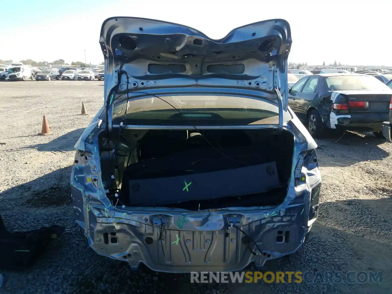 9 Photograph of a damaged car JTDEBRBE6LJ024508 TOYOTA COROLLA 2020