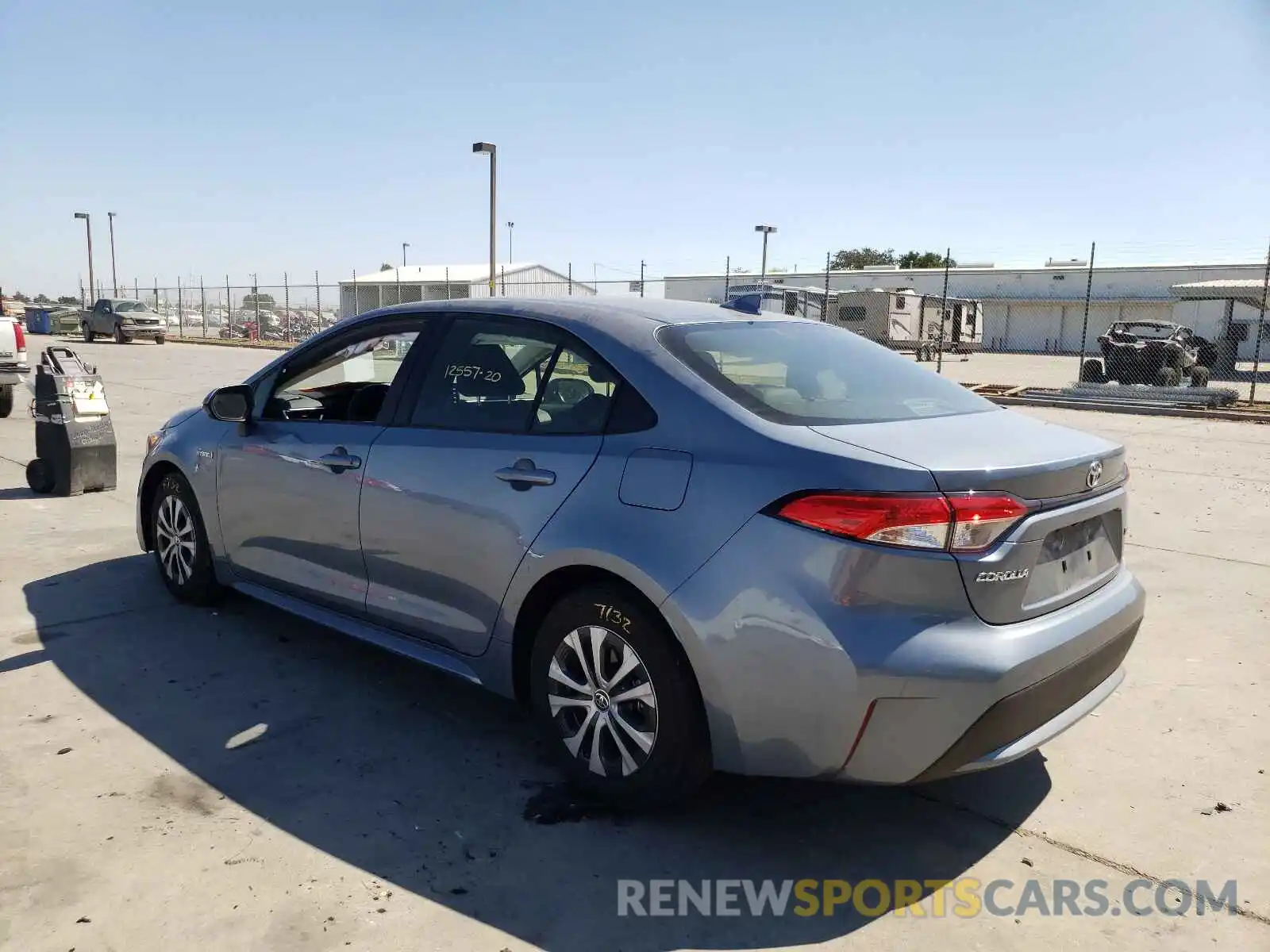 3 Photograph of a damaged car JTDEBRBE6LJ024797 TOYOTA COROLLA 2020