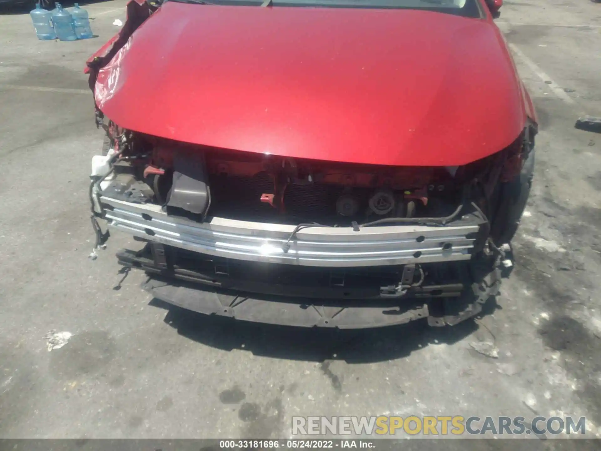 6 Photograph of a damaged car JTDEBRBE6LJ026873 TOYOTA COROLLA 2020