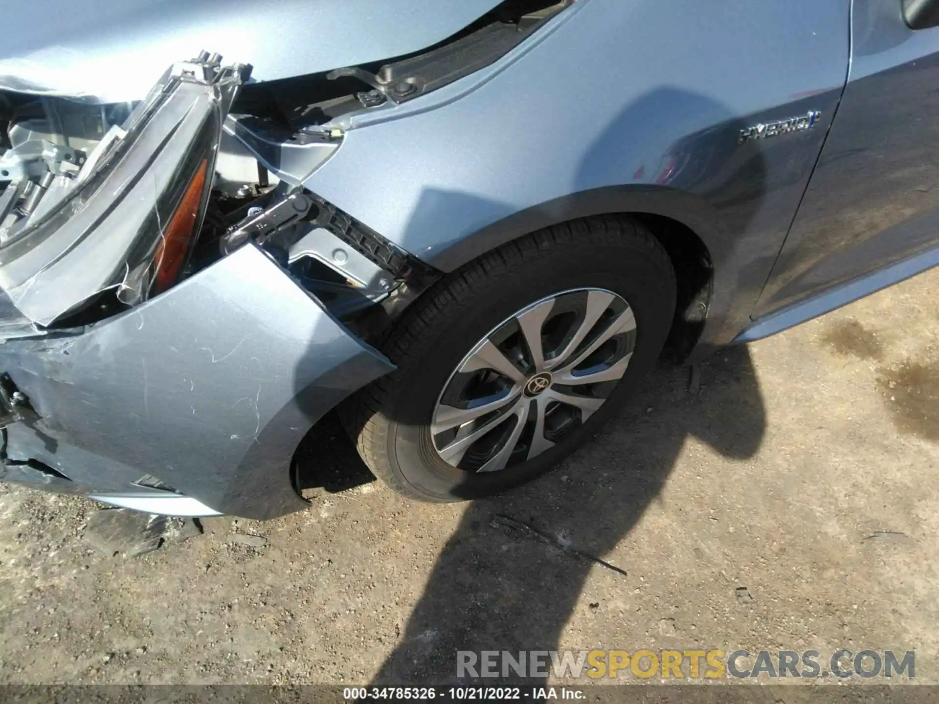 12 Photograph of a damaged car JTDEBRBE6LJ029448 TOYOTA COROLLA 2020