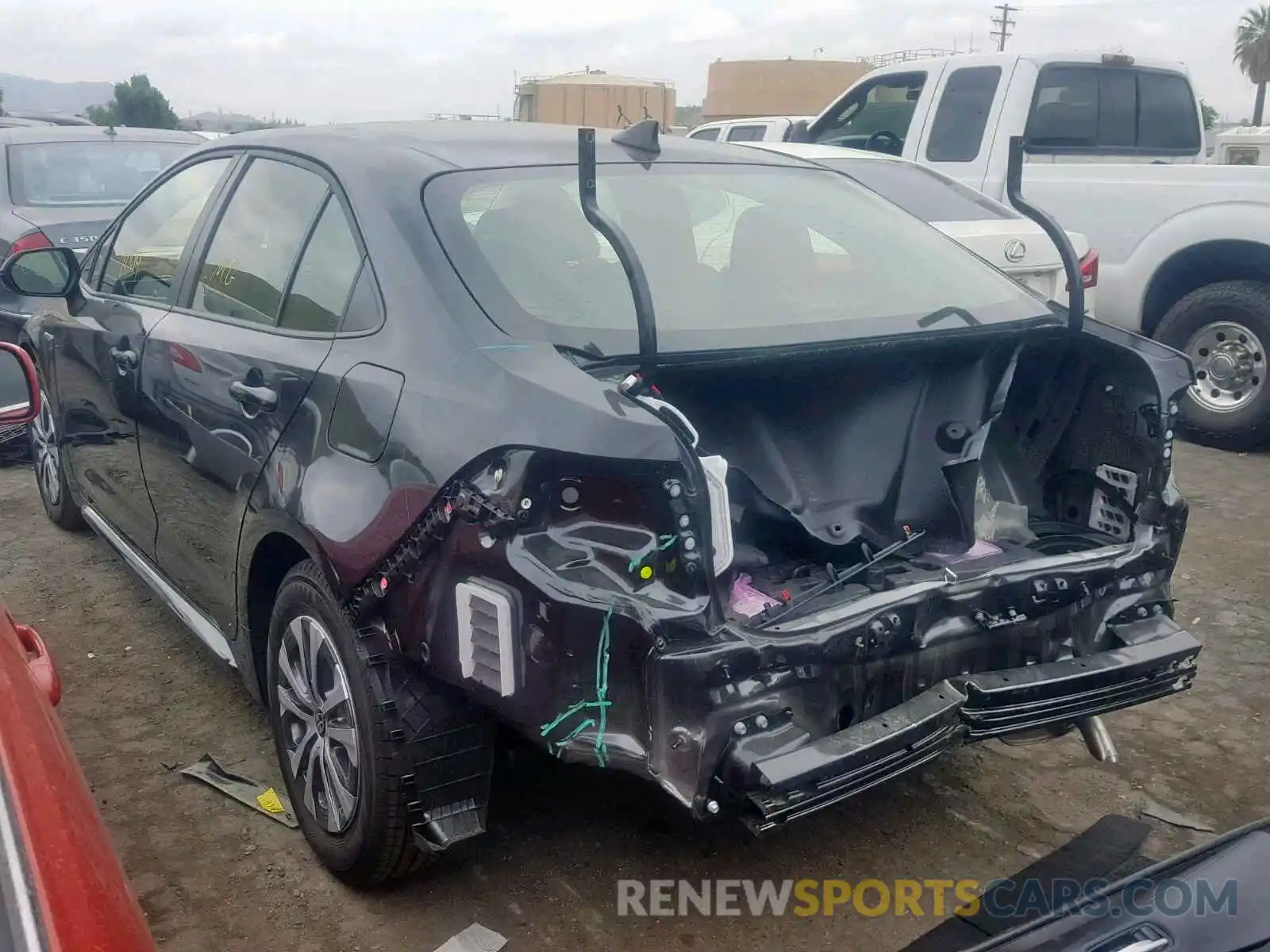 3 Photograph of a damaged car JTDEBRBE7LJ000511 TOYOTA COROLLA 2020