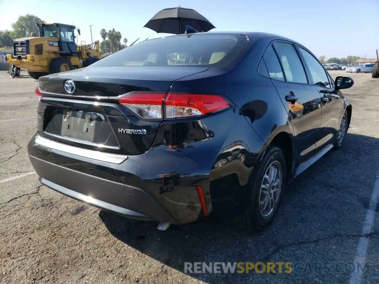 4 Photograph of a damaged car JTDEBRBE7LJ001321 TOYOTA COROLLA 2020