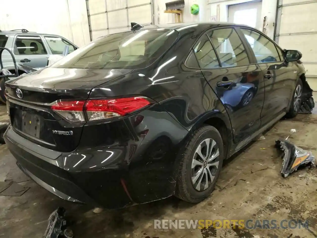 4 Photograph of a damaged car JTDEBRBE7LJ001870 TOYOTA COROLLA 2020