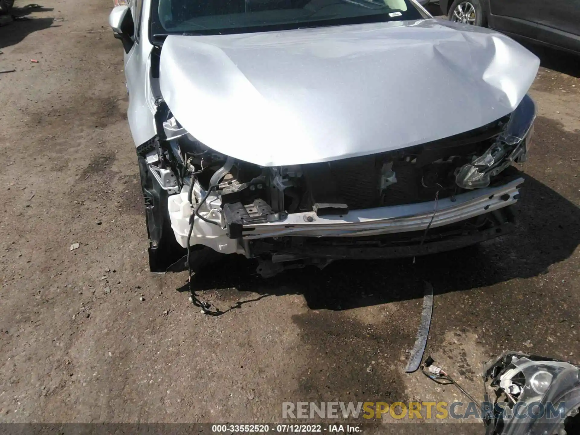 6 Photograph of a damaged car JTDEBRBE7LJ002730 TOYOTA COROLLA 2020