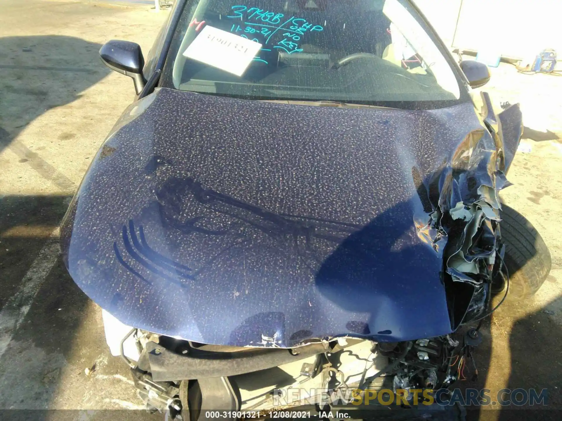 10 Photograph of a damaged car JTDEBRBE7LJ002968 TOYOTA COROLLA 2020