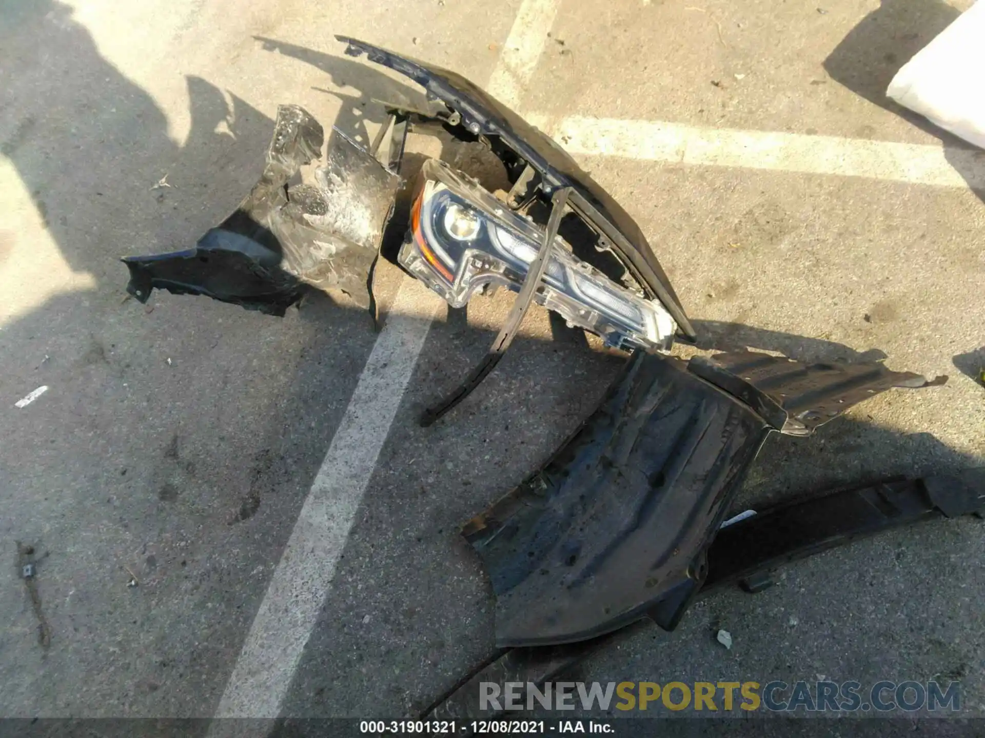 11 Photograph of a damaged car JTDEBRBE7LJ002968 TOYOTA COROLLA 2020