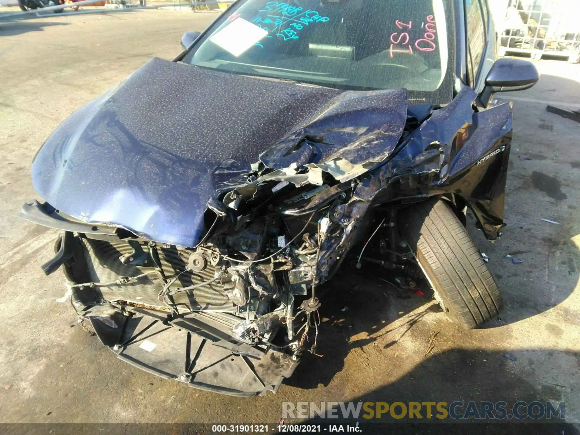 6 Photograph of a damaged car JTDEBRBE7LJ002968 TOYOTA COROLLA 2020