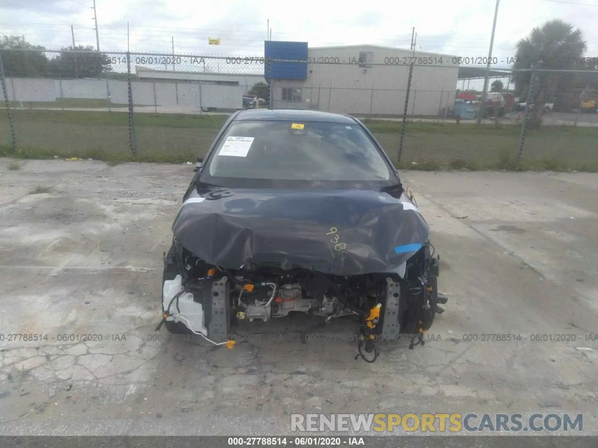 6 Photograph of a damaged car JTDEBRBE7LJ003232 TOYOTA COROLLA 2020