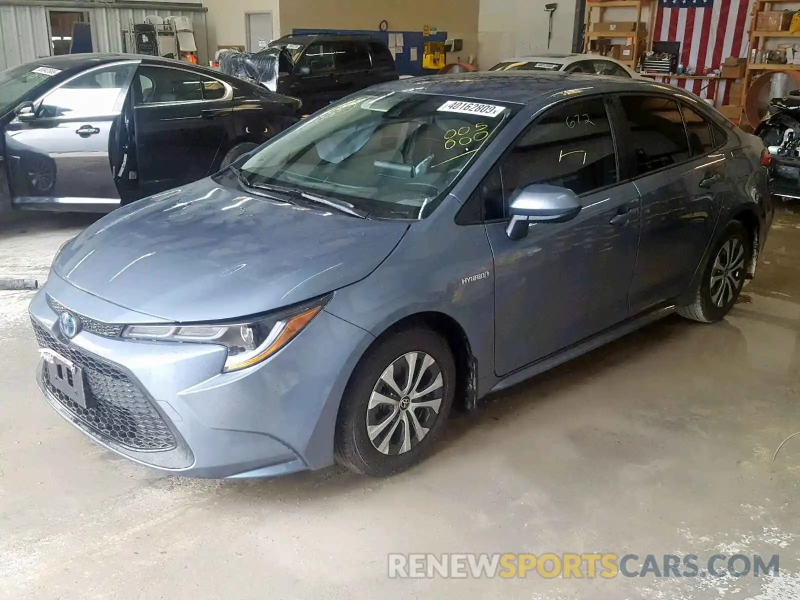 2 Photograph of a damaged car JTDEBRBE7LJ005000 TOYOTA COROLLA 2020