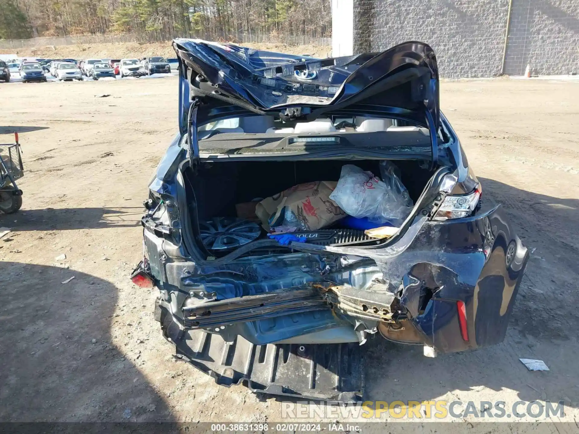 16 Photograph of a damaged car JTDEBRBE7LJ005028 TOYOTA COROLLA 2020