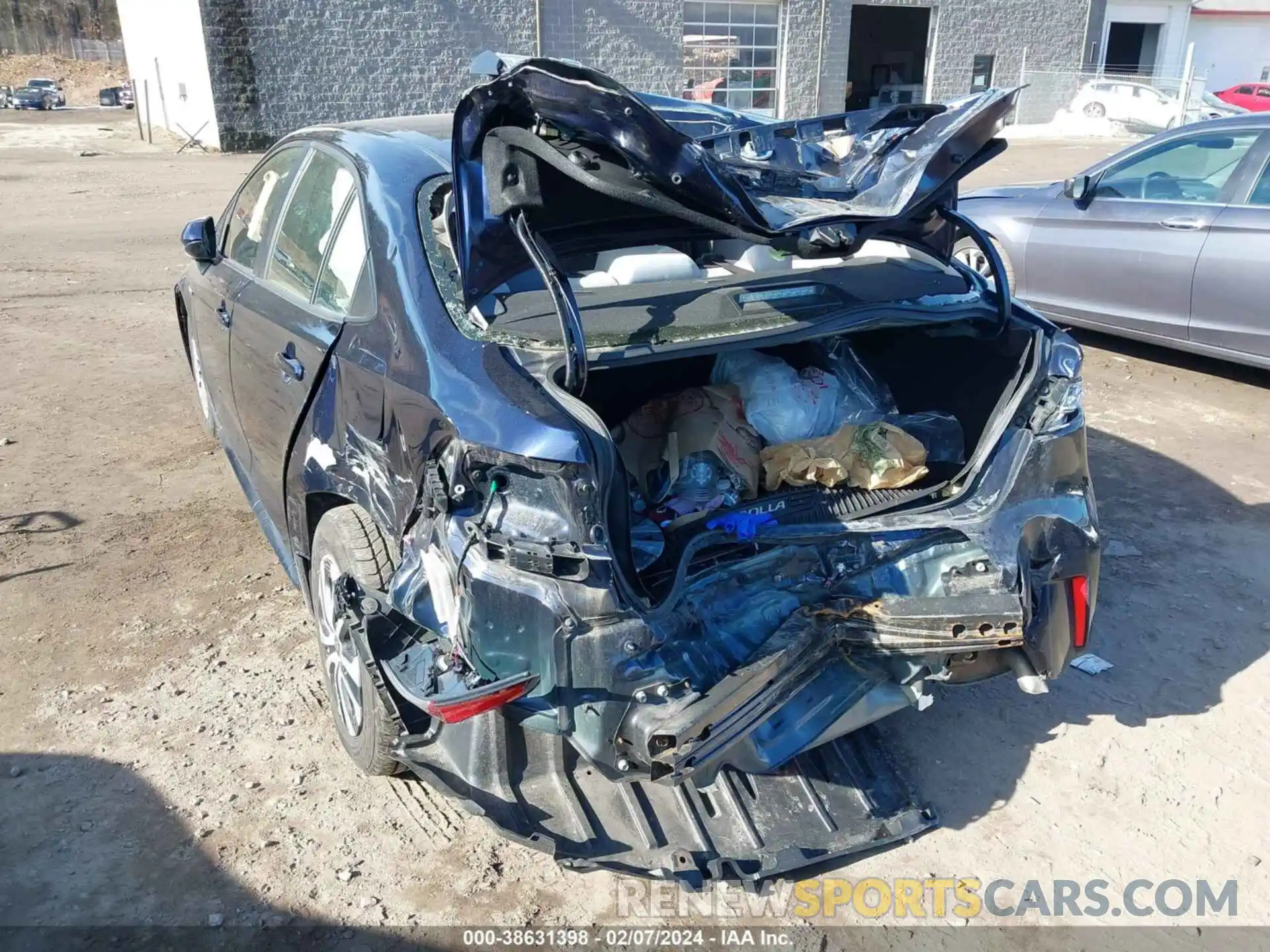 6 Photograph of a damaged car JTDEBRBE7LJ005028 TOYOTA COROLLA 2020