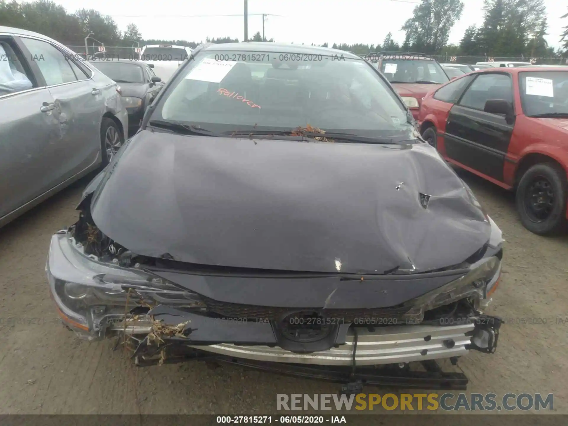 6 Photograph of a damaged car JTDEBRBE7LJ005885 TOYOTA COROLLA 2020