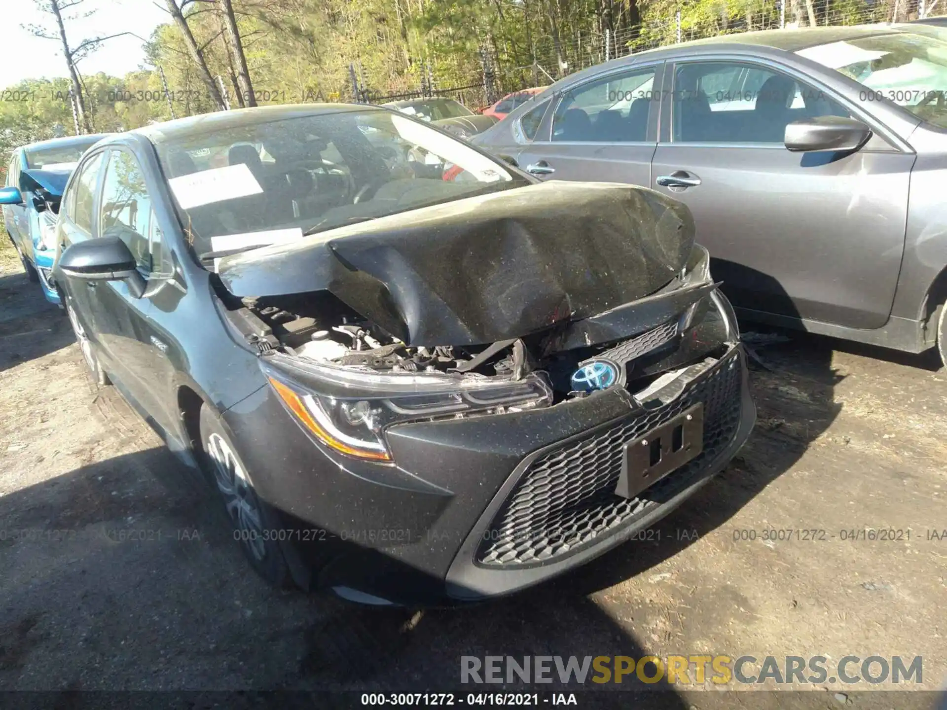 6 Photograph of a damaged car JTDEBRBE7LJ006373 TOYOTA COROLLA 2020