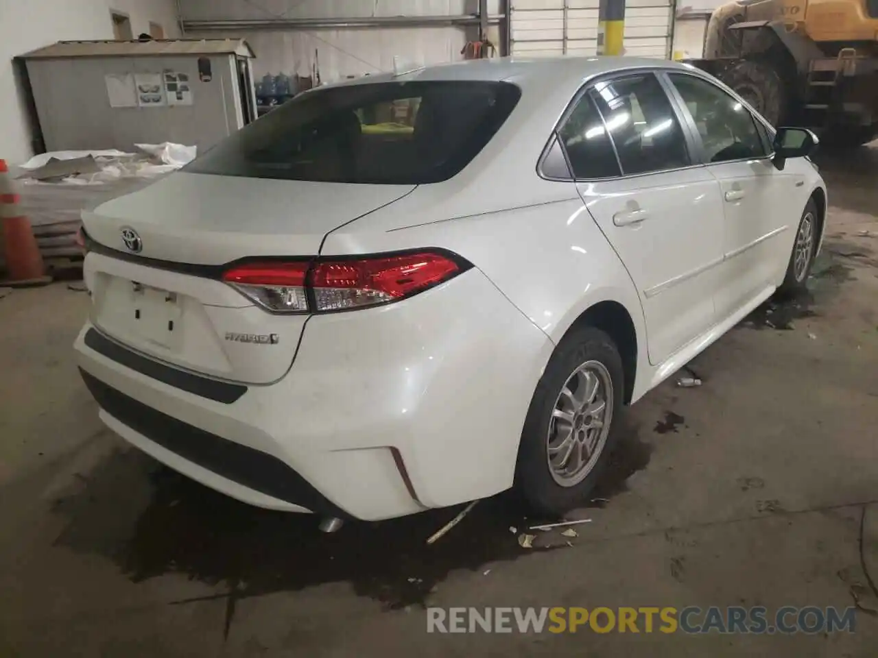 4 Photograph of a damaged car JTDEBRBE7LJ014585 TOYOTA COROLLA 2020