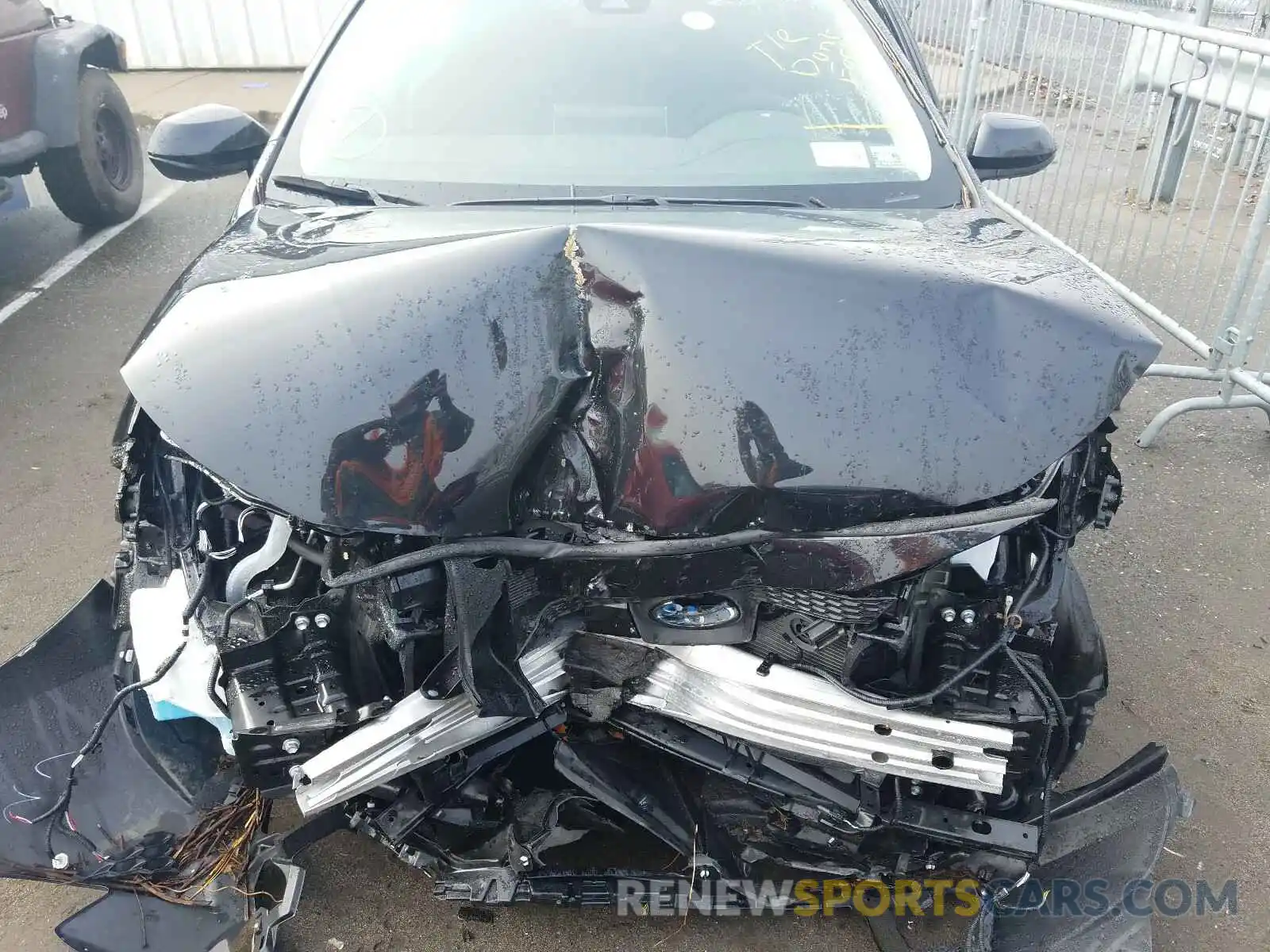 7 Photograph of a damaged car JTDEBRBE7LJ015297 TOYOTA COROLLA 2020