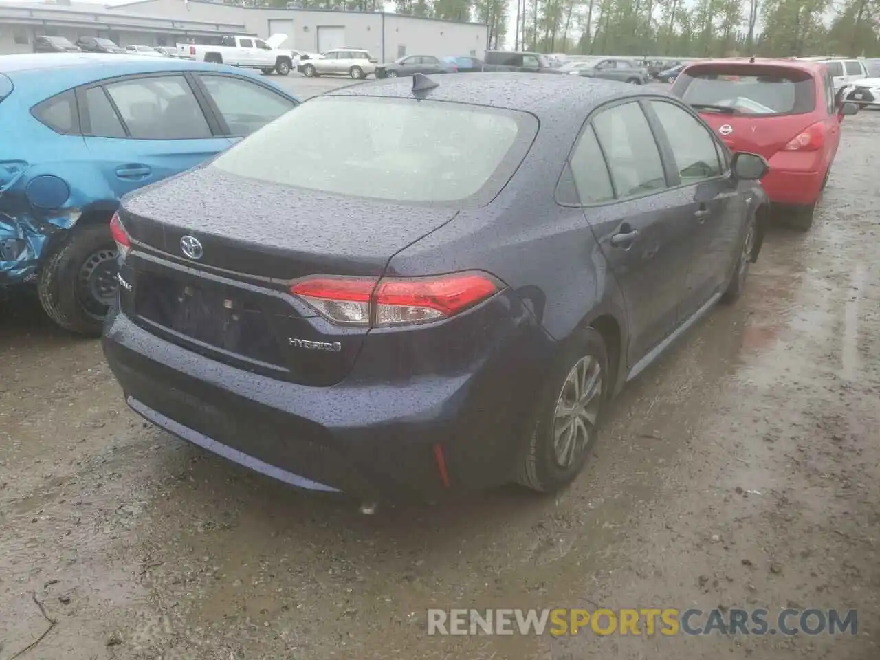 4 Photograph of a damaged car JTDEBRBE7LJ016935 TOYOTA COROLLA 2020