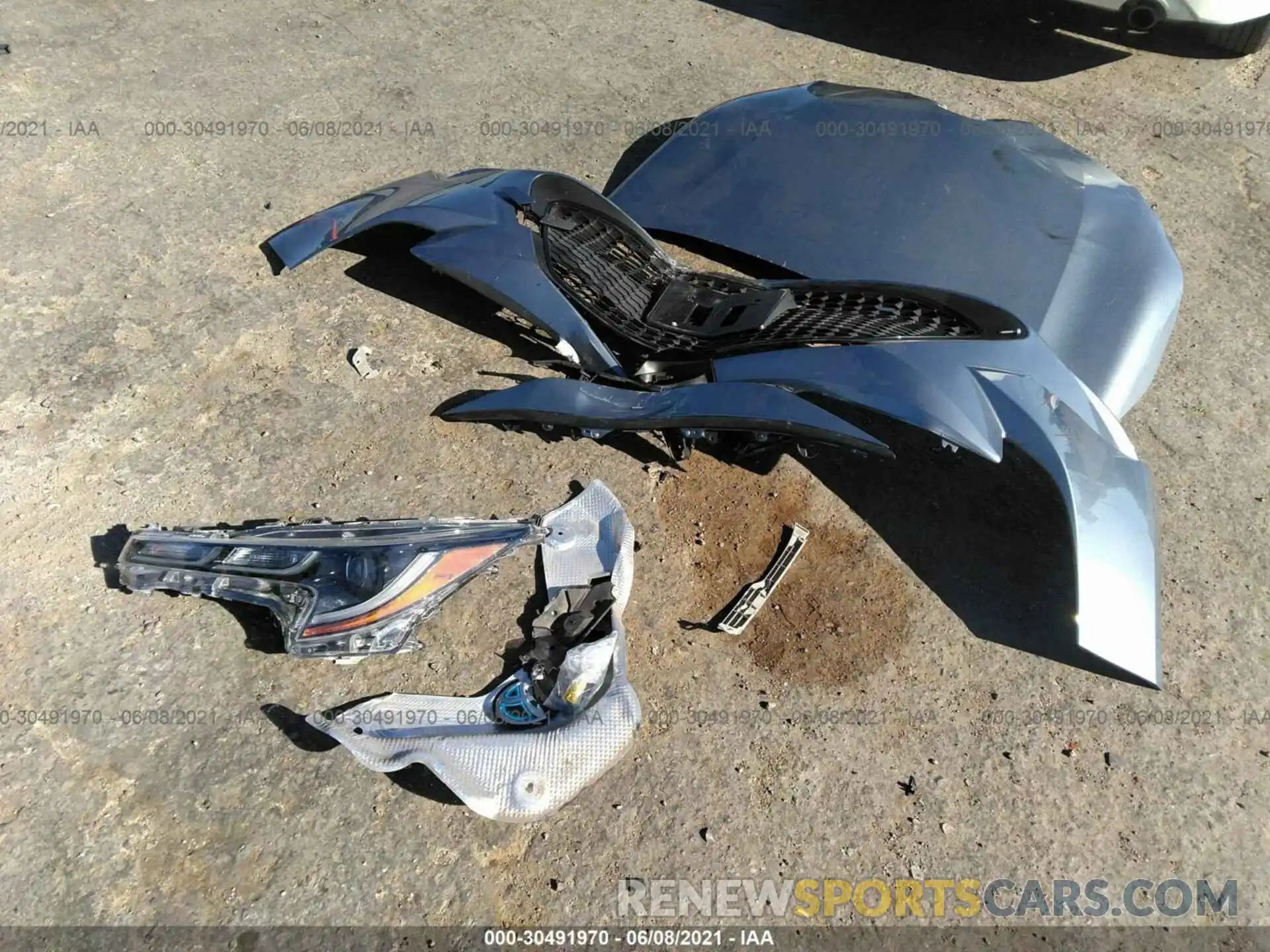 12 Photograph of a damaged car JTDEBRBE7LJ018037 TOYOTA COROLLA 2020