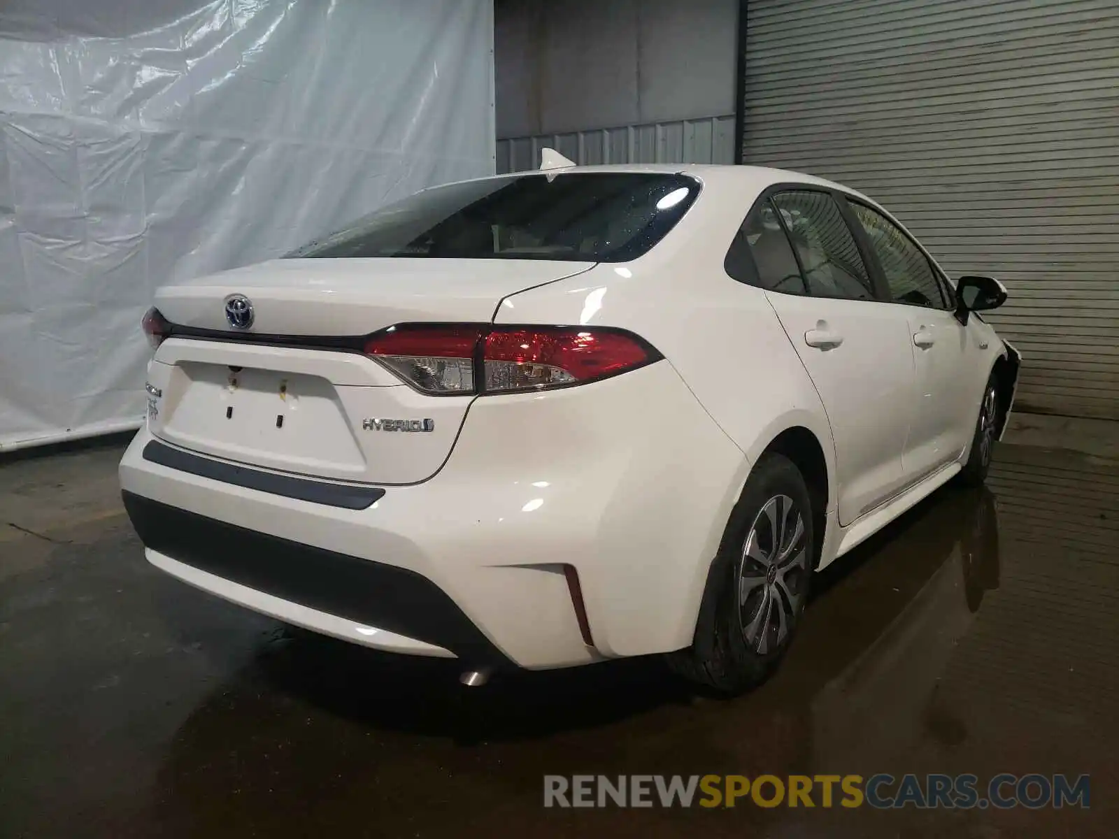 4 Photograph of a damaged car JTDEBRBE7LJ022718 TOYOTA COROLLA 2020