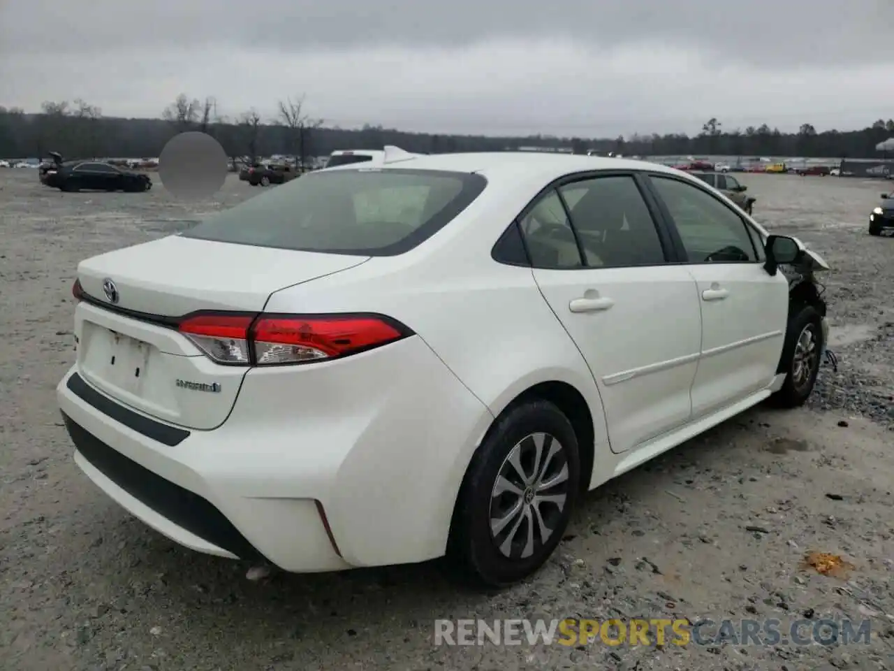 4 Photograph of a damaged car JTDEBRBE7LJ023206 TOYOTA COROLLA 2020