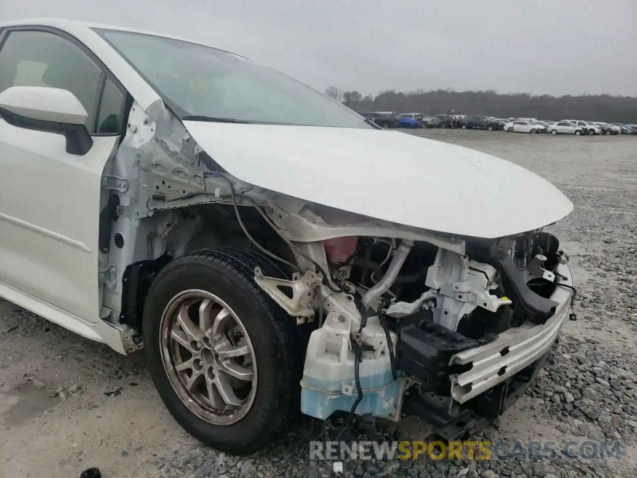 9 Photograph of a damaged car JTDEBRBE7LJ023206 TOYOTA COROLLA 2020