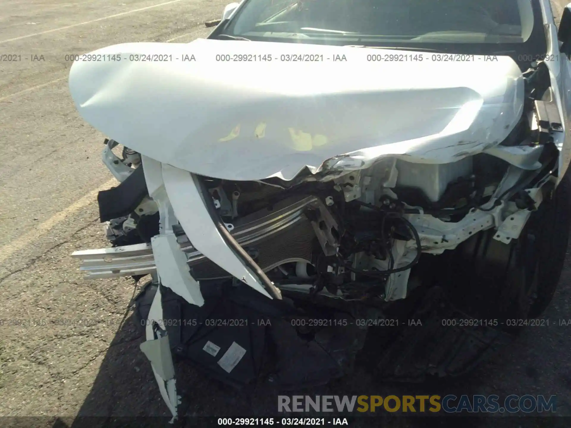 6 Photograph of a damaged car JTDEBRBE7LJ025733 TOYOTA COROLLA 2020