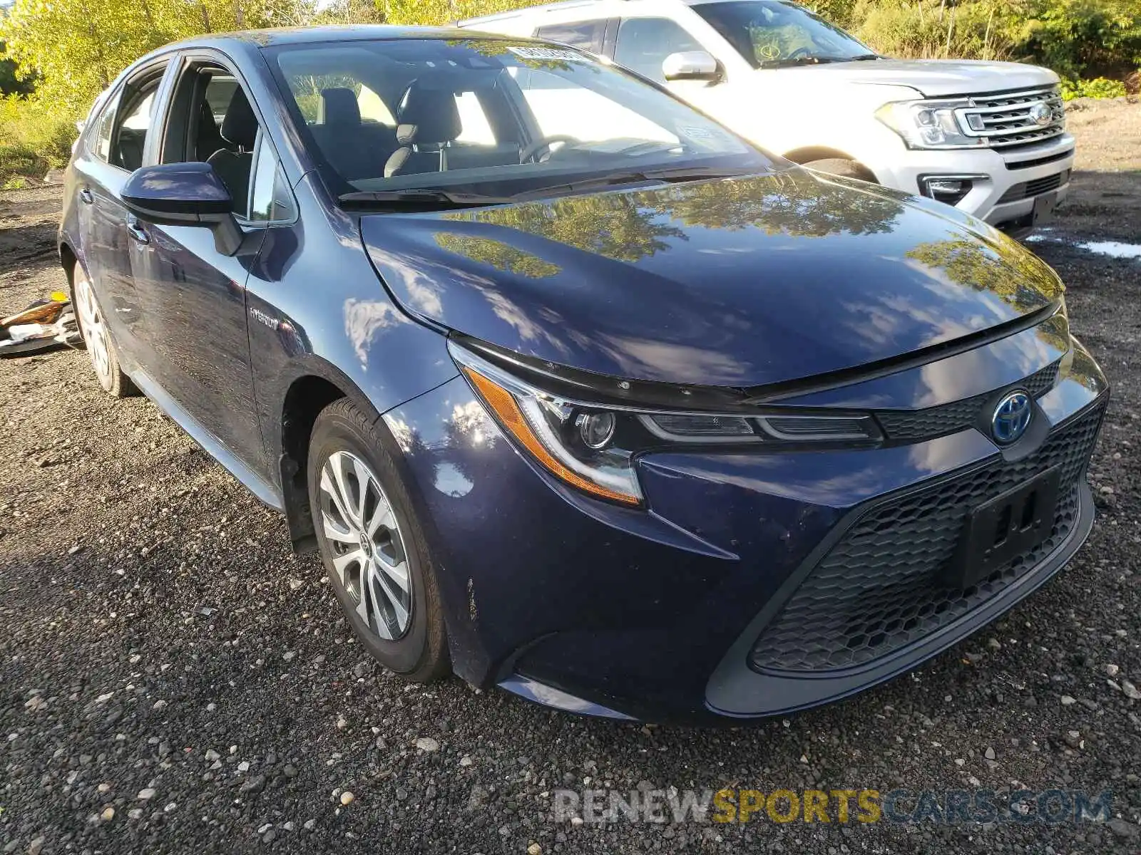 1 Photograph of a damaged car JTDEBRBE7LJ026851 TOYOTA COROLLA 2020