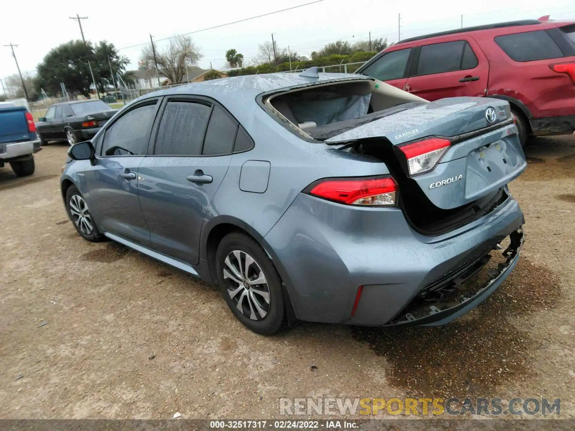 3 Photograph of a damaged car JTDEBRBE7LJ026963 TOYOTA COROLLA 2020