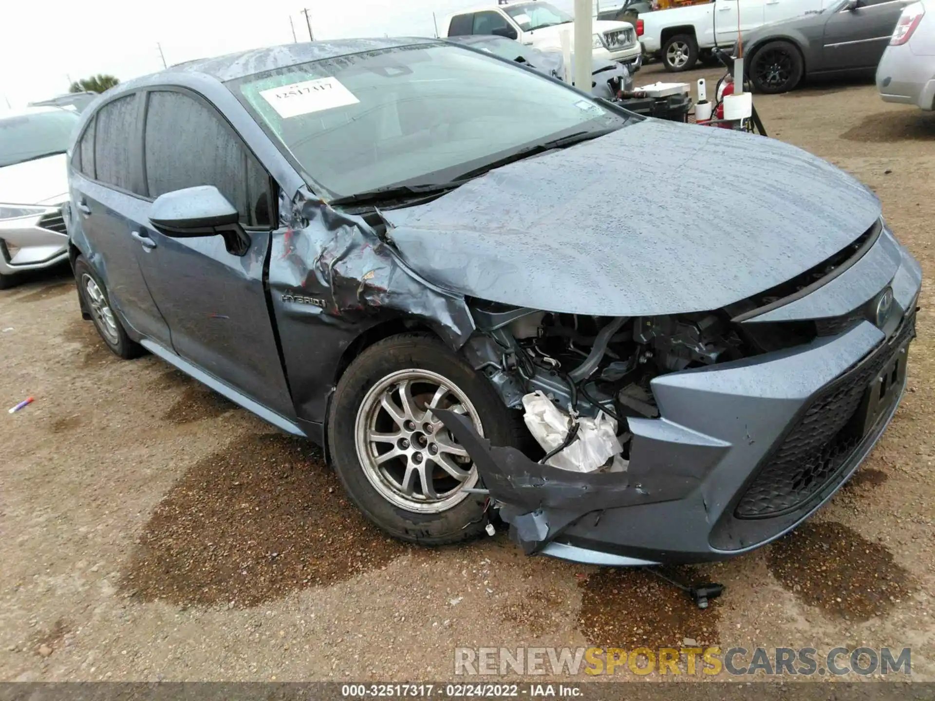 6 Photograph of a damaged car JTDEBRBE7LJ026963 TOYOTA COROLLA 2020