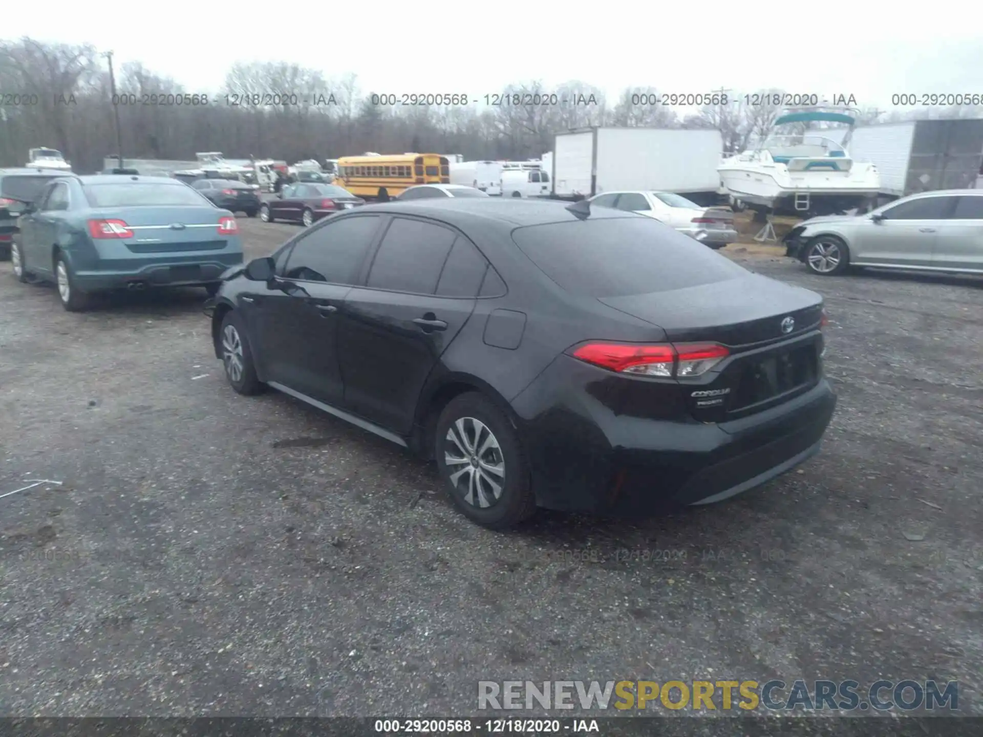 3 Photograph of a damaged car JTDEBRBE7LJ027756 TOYOTA COROLLA 2020