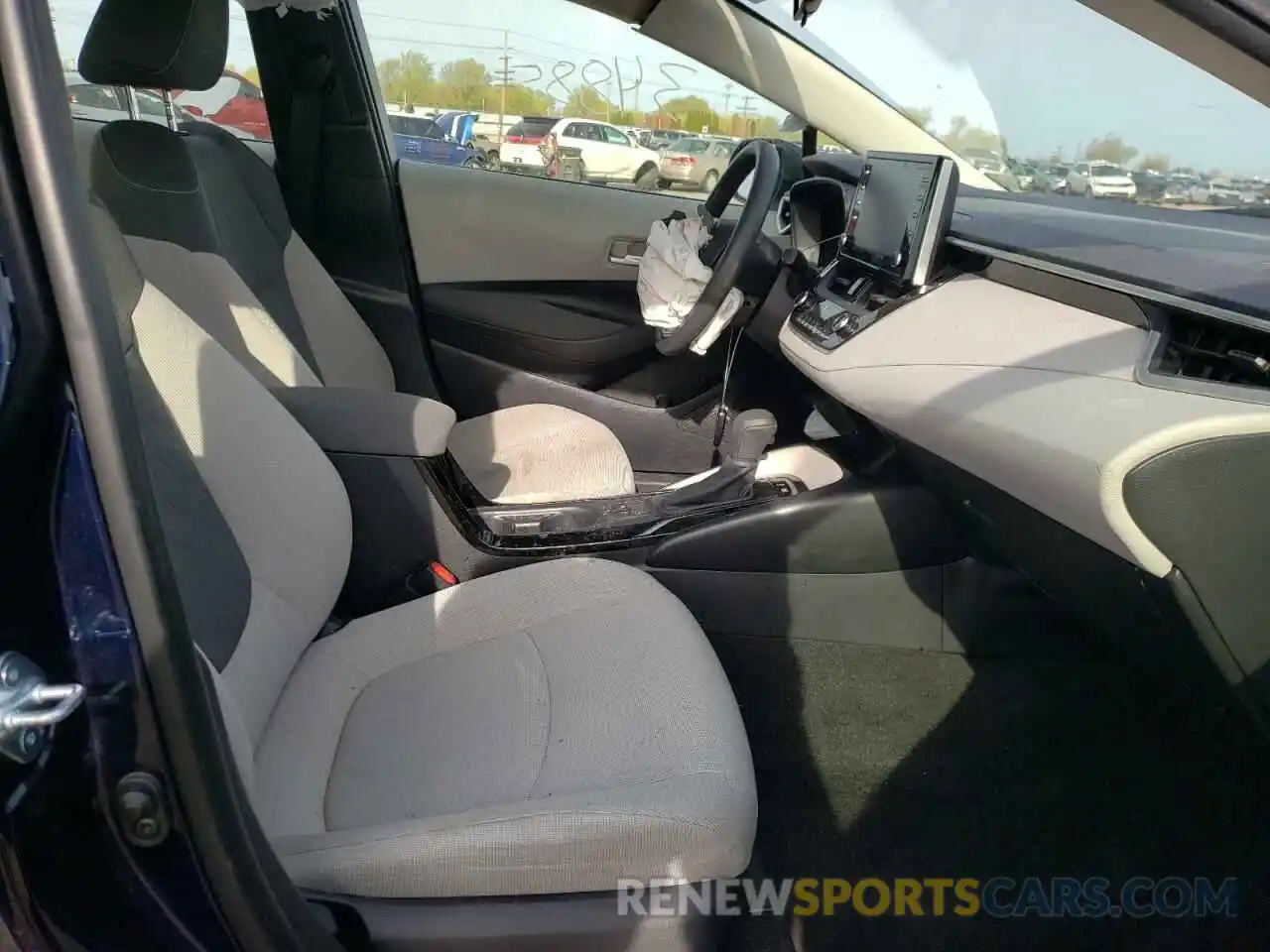 5 Photograph of a damaged car JTDEBRBE8LJ001067 TOYOTA COROLLA 2020