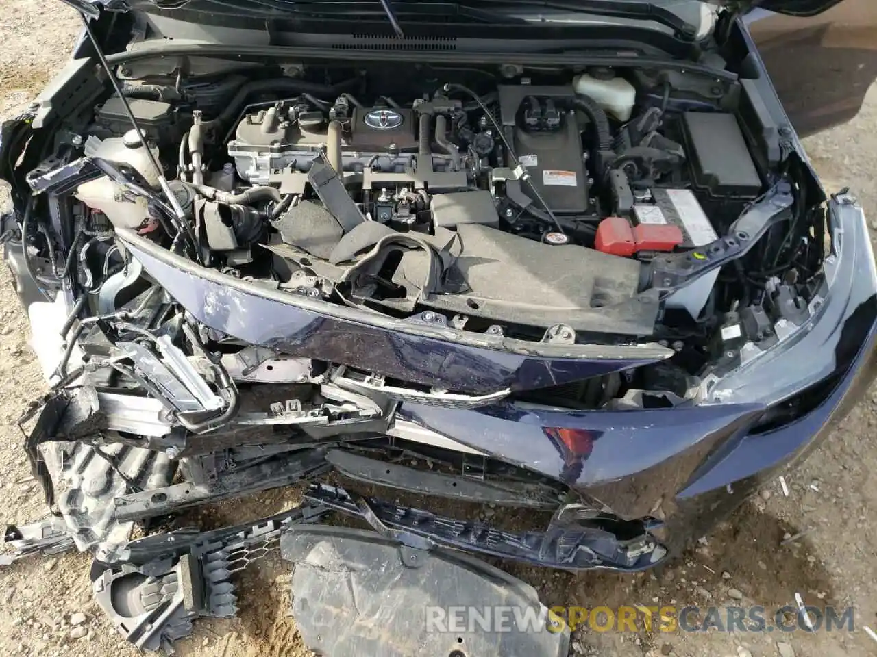 7 Photograph of a damaged car JTDEBRBE8LJ001067 TOYOTA COROLLA 2020