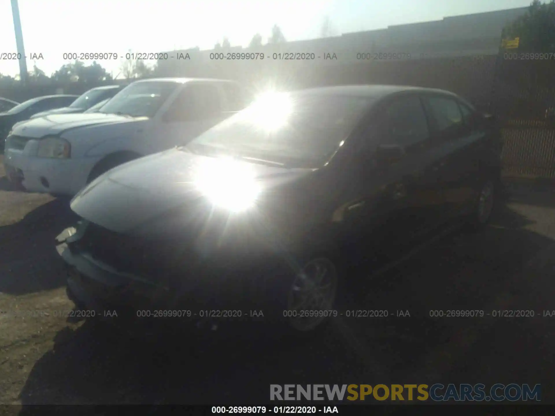 2 Photograph of a damaged car JTDEBRBE8LJ001246 TOYOTA COROLLA 2020