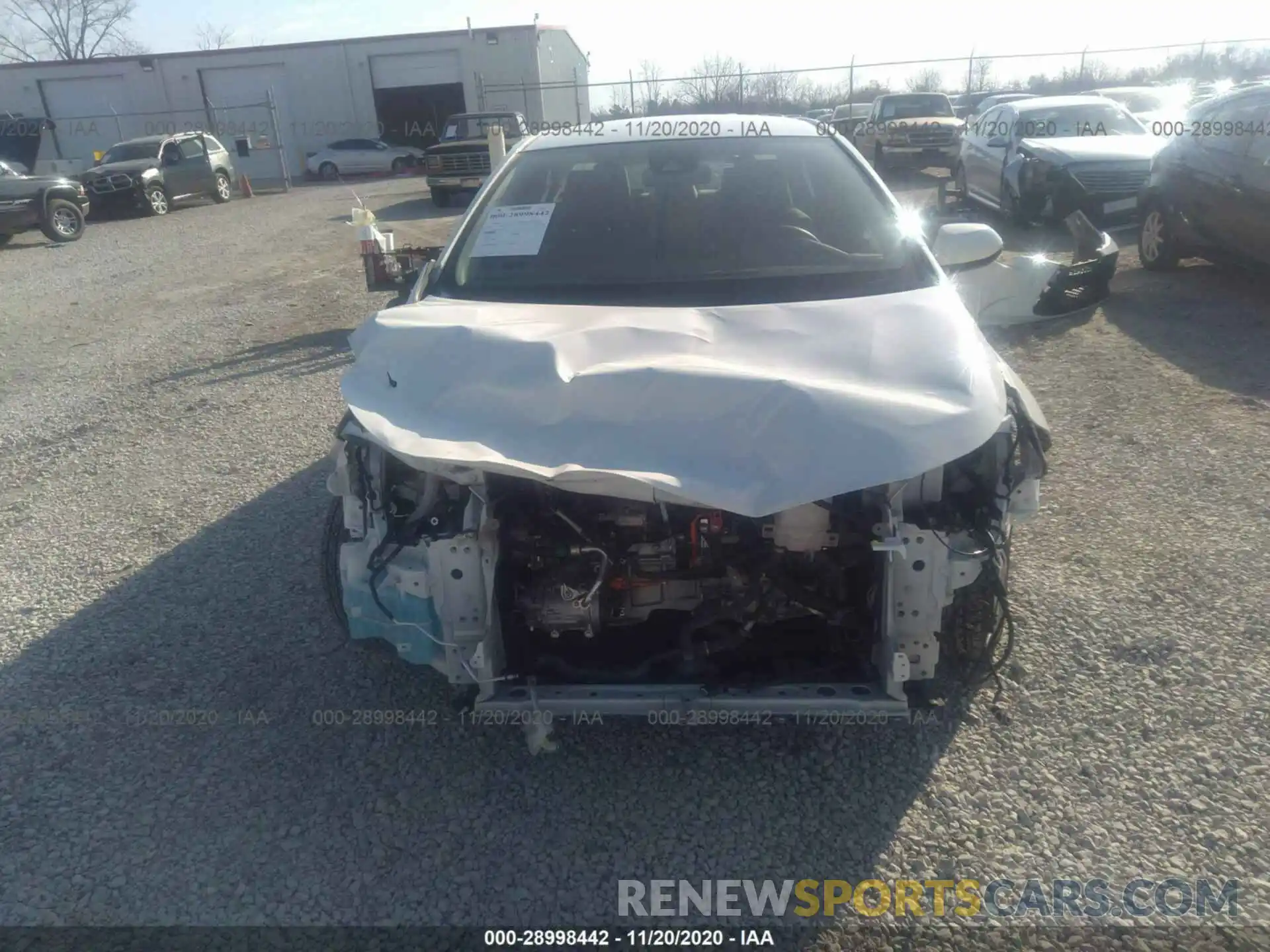 6 Photograph of a damaged car JTDEBRBE8LJ001652 TOYOTA COROLLA 2020