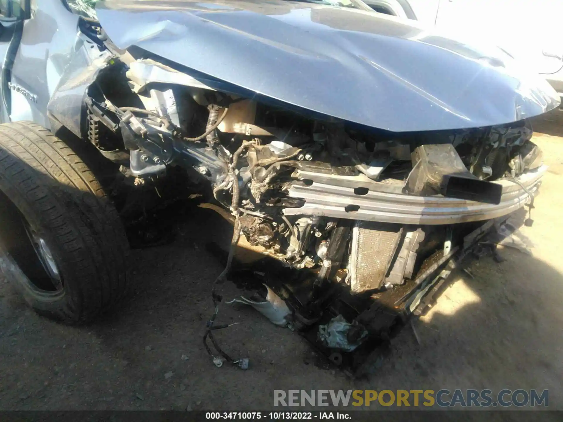 6 Photograph of a damaged car JTDEBRBE8LJ001778 TOYOTA COROLLA 2020