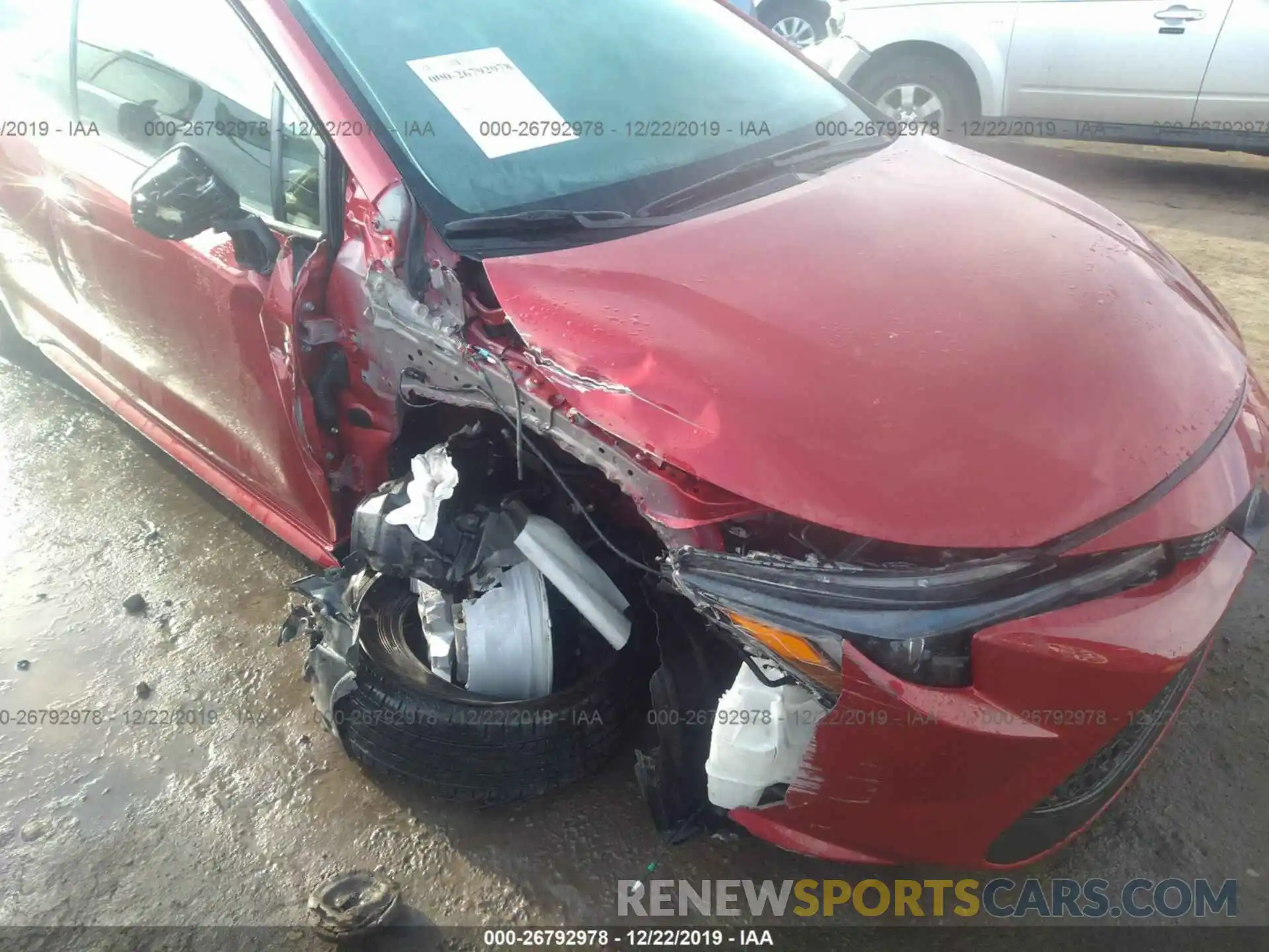 6 Photograph of a damaged car JTDEBRBE8LJ002168 TOYOTA COROLLA 2020