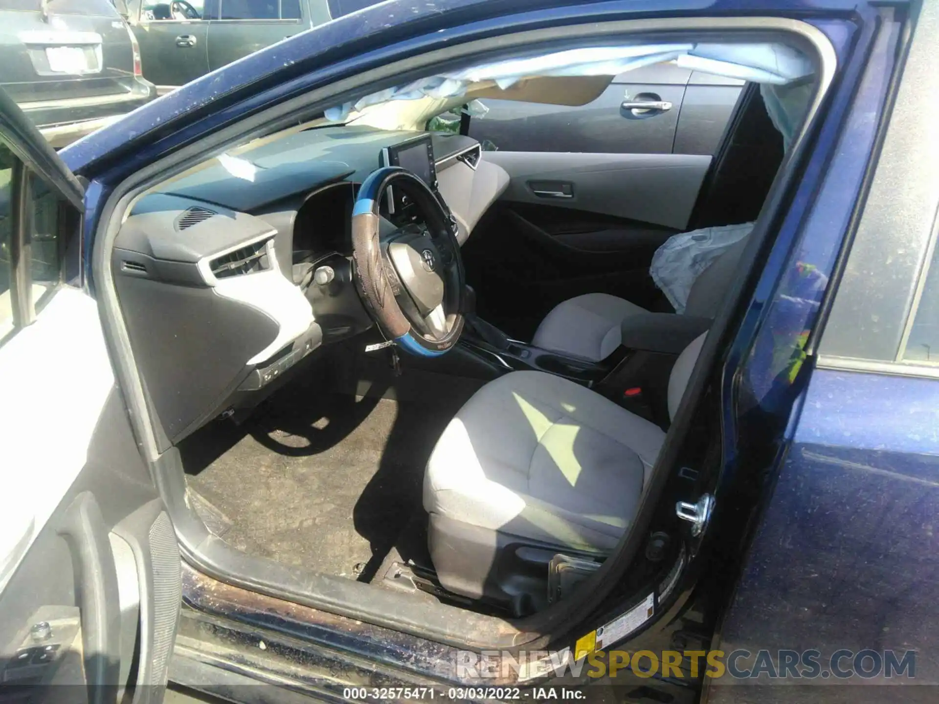 5 Photograph of a damaged car JTDEBRBE8LJ002798 TOYOTA COROLLA 2020