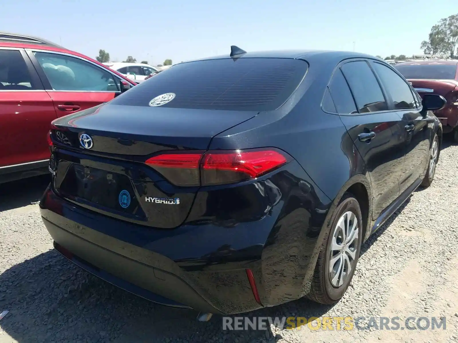 4 Photograph of a damaged car JTDEBRBE8LJ002820 TOYOTA COROLLA 2020